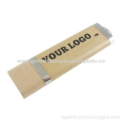 Recycle USB Flash Drive, Comes with Plug-and-play Function